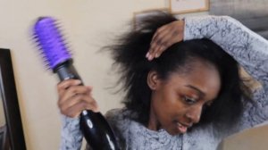 INFINITIPRO BY CONAIR®THE KNOT DR ALL IN ONE DRYER BRUSH.WILL IT WORK ON MY AFRICAN HAIR?VLOGMAS