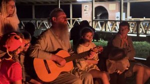 2023-08-19 «Монастырь над рекой». Поёт игумен Лука Степанов