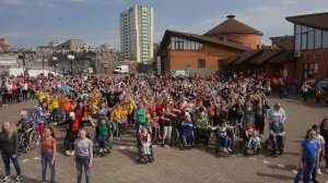 Детский флешмоб к Парадельфийским играм в Удмуртской Республике