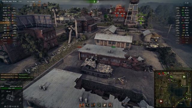 World of tanks.Лайв Окс.Waffentrager E-100 - Мастер, воин 9к урона смотреть онлайн