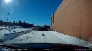 Subaru Tribeca 3.6 on ice part 1