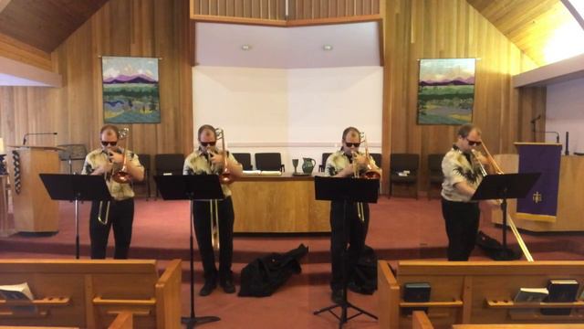 "Summertime" by George Gershwin for Trombone Quartet смотреть онлайн