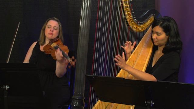 Jesu, Joy of Man's Desiring (Bach) for Harp and Violin смотреть онлайн