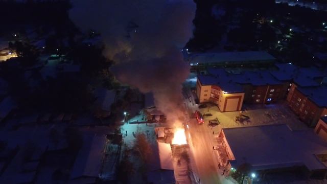 Пожар в Барсово Сургутский район смотреть онлайн