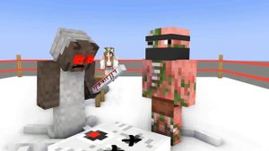 Monster School : Slap Kings (Monster School Vs Girls) Challenge   - Minecraft Animation