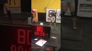 СИЛЬНЕЙШАЯ ГИРЕВИЧКА ПЛАНЕТЫ: Кимберли Фокс-длинный цил 82 раза / long cycle 82 reps