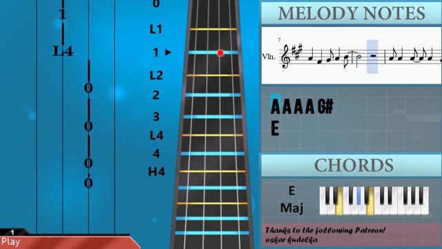 How to play Puff The Magic Dragon by Peter Paul & Mary on Violin (Tutorial) смотреть онлайн