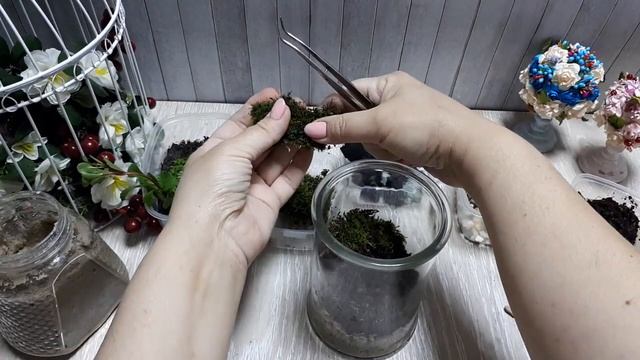 DIY florarium\Закрытая экосистема - флорариум\Легко,быстро и не затратно!