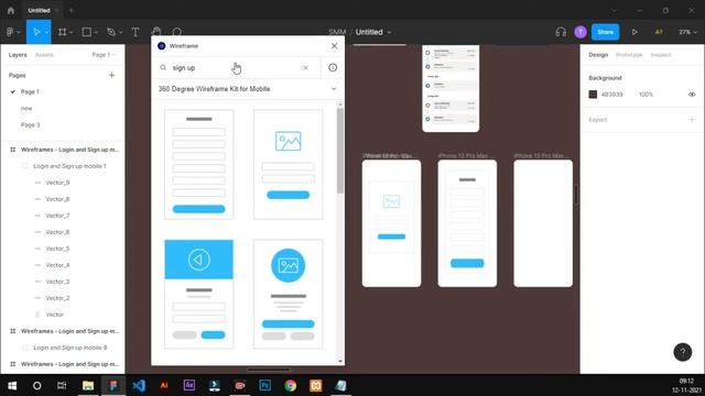 Wireframe design in hindi | figma tutorial in hindi | Part -2 #figma #uidesign #wireframe #uxdesign