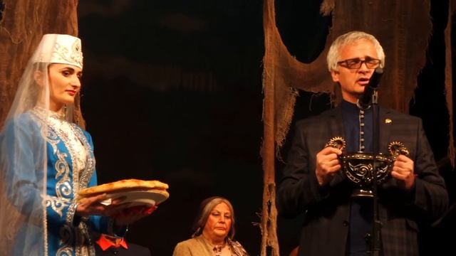 Закрытие больших гастролей Юго-Осетинского театра в Северной Осетии смотреть онлайн