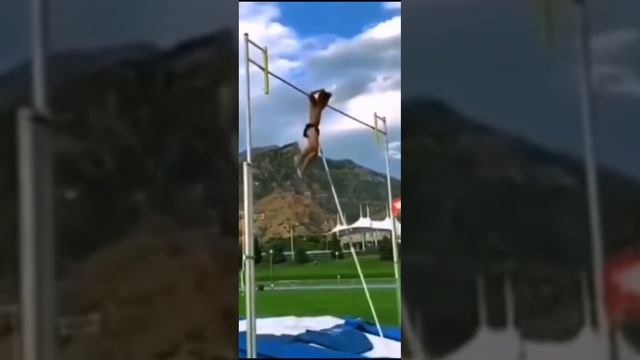 Неудачный прыжок человека ракушки