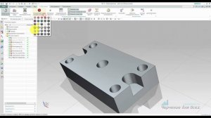 Фрезерная обработка в NX CAM