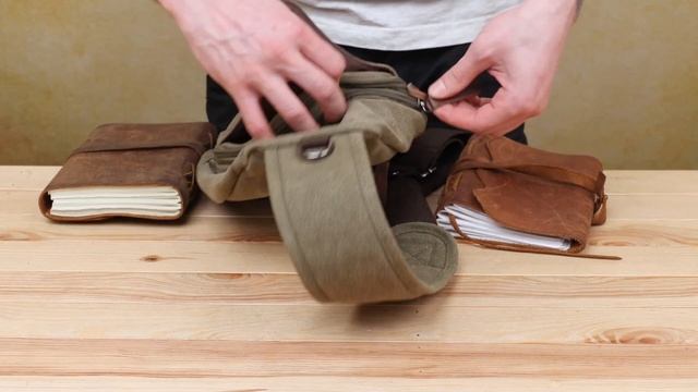 Обзор текстильной сумки через плечо Vintage 20386 смотреть онлайн