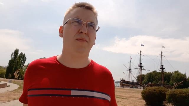 Воронеж - Родина военно-морского флота, празднование 350-летнего юбилея Петра Первого
