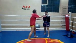 Тренировка секции тайского бокса (Легута) №2