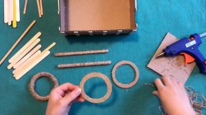 ДЕКОРАТИВНАЯ ТЕЛЕЖКА ИЗ КАРТОНА на 1 СЕНТЯБРЯ на ДЕНЬ УЧИТЕЛЯ Своими руками (Эмилия)