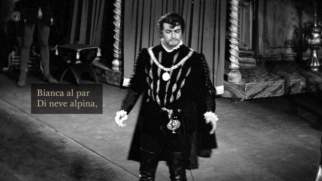 Franco Corelli "Bianca al par di neve alpina" 1962 Gli ugonotti ARIA смотреть онлайн