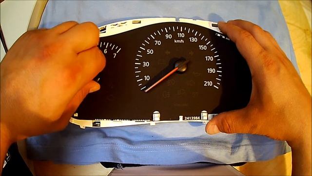 Dacia - led dashboard backlight - ice blue - Logan MCV II смотреть онлайн