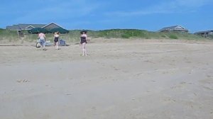 Isabel at the beach