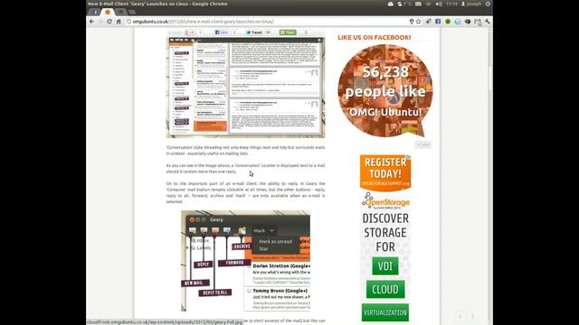 bbc news on ubuntu geary email client and news on arch linux part one смотреть онлайн