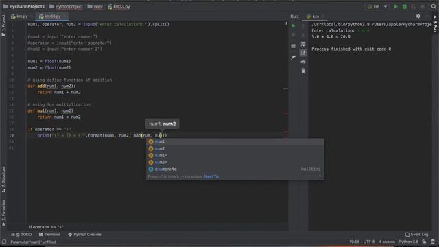 Python Project 5 | Simple 4 Function Calculator with Multiple Ways | Beginners | Level 1 | Tutorial