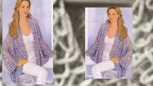 Простой в исполнении узор  крючком, отличная идея - Вязание Крючком