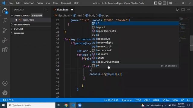 Iterate nested object in javascript | How to iterate object in Javascript| Objects in JavaScript