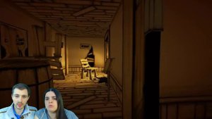 БолтушкА и ПРоХоДиМеЦ Спасаются в ЛАБИРИНТЕ! #499 ИГРА - Бенди и Чернильная Машина