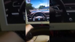 Обзор руля в игре City Car Driving. 2 часть обзора руля Vibration streening wheel.