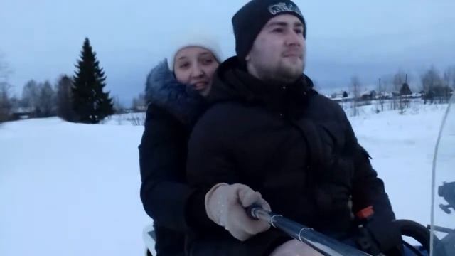 рыбинка! Катаемся! Черевково! смотреть онлайн