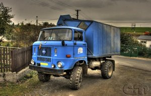 Запуск грузовика IFA W50 V6 1956 года