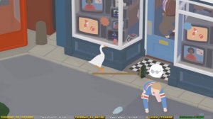 СИМУЛЯТОР ГУСЯ СТРИМ! Я ГУСЬ! ? Untitled Goose Game #1