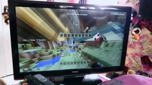 Minecraft with Red Panda