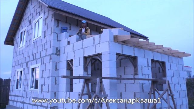 Фронтон пристройки своими руками смотреть онлайн