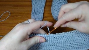 Тапочки сапожки крючком на войлочной подошве Crochet slippers