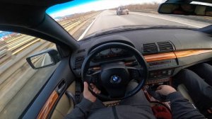 BMW X5  (E53) | 4.8IS 355HP | TEST DRIVE | DRAGY 0-100 | POV