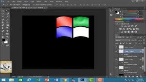 How To Creat Window Xp Logo With Simple Steps In Adobe PhotoShop |Esay Steps| Learning With Noorain