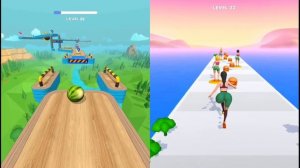 ?Going Balls | ?♀️Twerk Race 3D - All Level Gameplay Android, ios Game | Gpro Gamerz