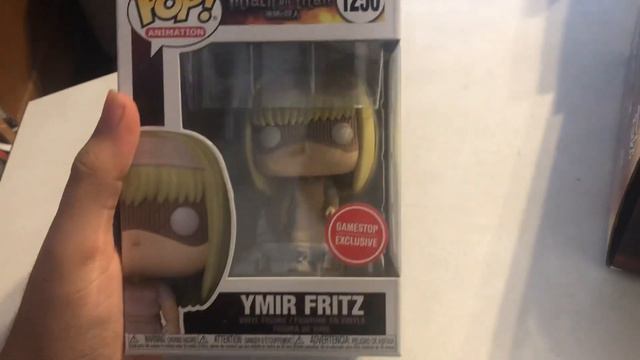 Attack on titan funko pop game stop exclusive collector box смотреть онлайн