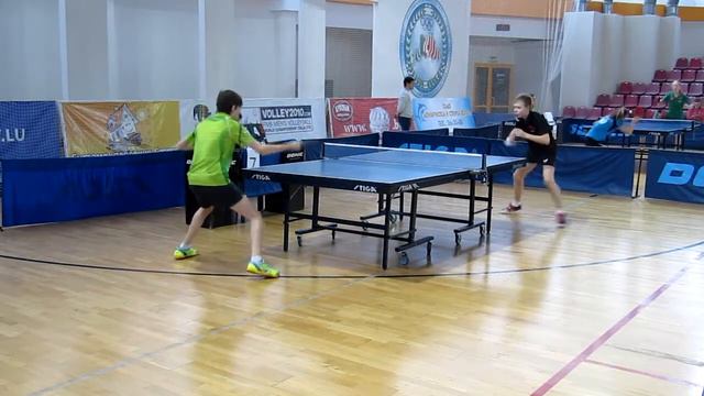 Настольный теннис Первенство ДЮСШ 2002г Могилев 02 2017 Кунац Георгий Личные смотреть онлайн