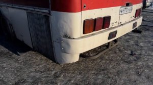 Звук двигателя RABA-MAN автобуса Икарус (Ikarus 256)