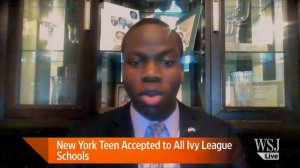 New York Teen Gets Into Entire Ivy League