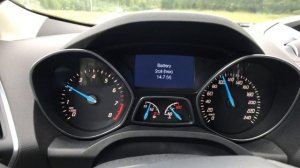 Зарядка АКБ в движении Ford Kuga 2013+