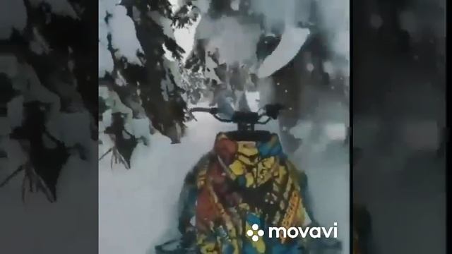 Врезался в дерево и продает снегоход?? смотреть онлайн