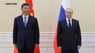 Встреча Путина и Си Цзиньпина в Москве
