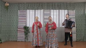 Народный вокал.Дуэт Сударкина П., Федорчак Е. Ковров