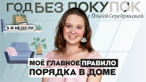 Порядок в доме - легко! / минимализм / Год без покупок / Ольга Серебрякова
