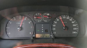 Sonata EF 2.7 V6 Нулевик Разгон
