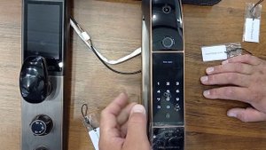 Замок Smart lock USmart GOD Z001D Добавление пользователей отпечаток пальца, пароль, карта