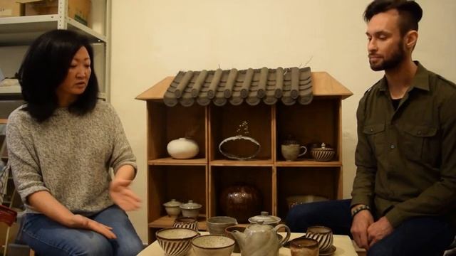 Елена Ким - керамика Кореи: исторический экскурс/ обучение у мастера /чашка для чая, каши и икры